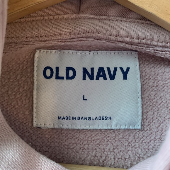 Old Navy unisex hoodie size L pinkish purple tie dye look - Picture 3 of 4